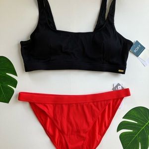 🔥ROXY Mind of Freedom Bralette & Bottoms Bikini Set🔥